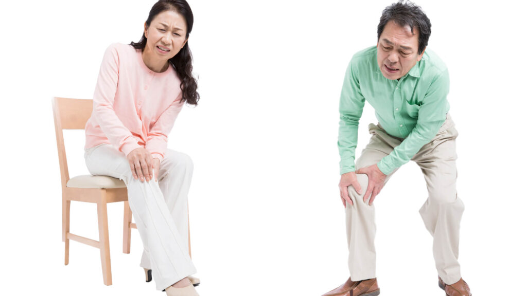 膝痛を主症状とする変形性膝関節症。日本での潜在的な患者数はなんと3000万人もいます。長崎県南島原市で最多会員数の健康体操＆ダイエットクラブ南島原市健康体操教室ZUTTOWAKAI。そのZUTTOWAKAI（ずっとわかい）が運営するウェブマガジン「ZUTTOWAKAIマガジン」へ東京・銀座にある体質改善サロンRacines（ラシーヌ）の理学療法士・関大輔 先生からいただいた寄稿に収録のイメージ写真です。